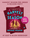 Harvest Season Release Party at Dust & Blush Bookshop