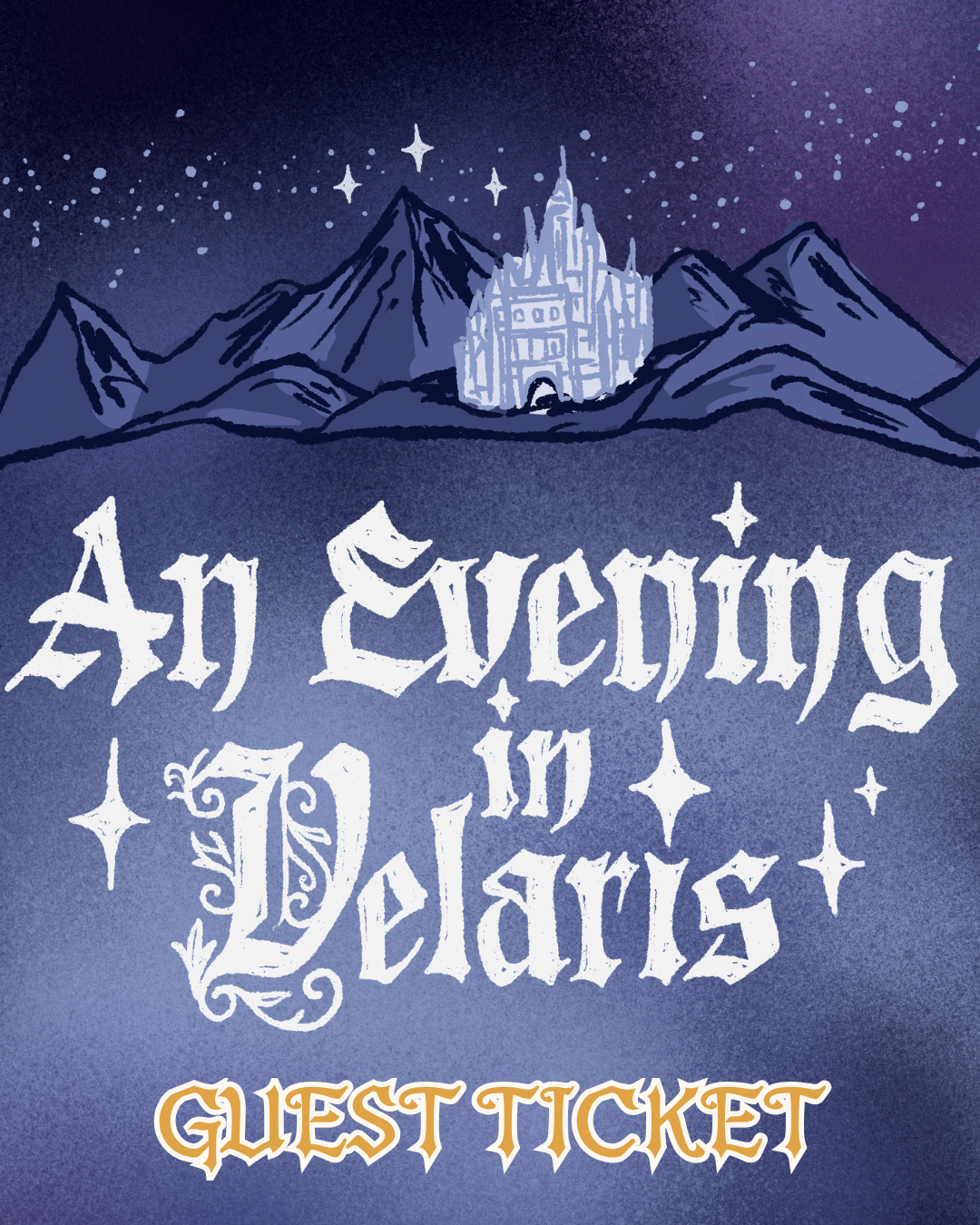 GUEST TICKET An Evening In Velaris - ACOTAR 6 Midnight Release Party - Oct 26th
