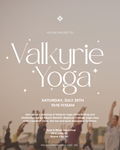 Valkyrie Yoga at Dust & Blush Bookshop