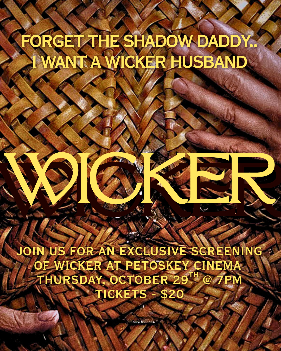 Exclusive Showing Of WICKER with Dust & Blush Bookshop x Petoskey Cinema